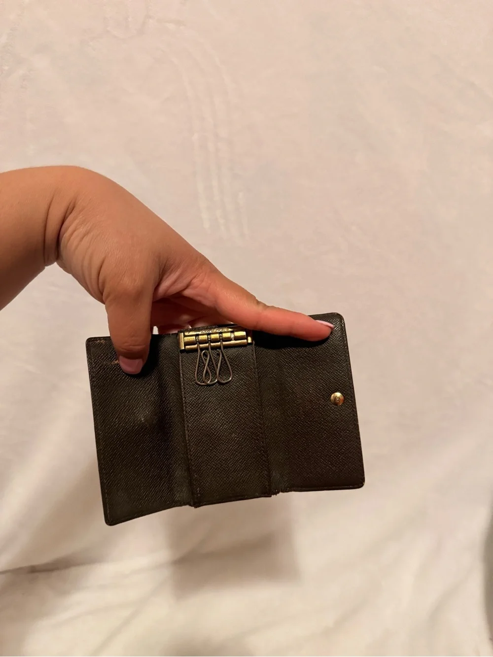 Louis Vuitton Damier Ebene Key Holder TH1309